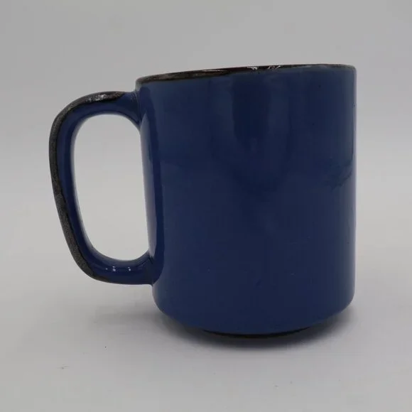 Vintage Otagiri Blue White OWL Mug 4" x 3" (M11) - Picture 6 of 9